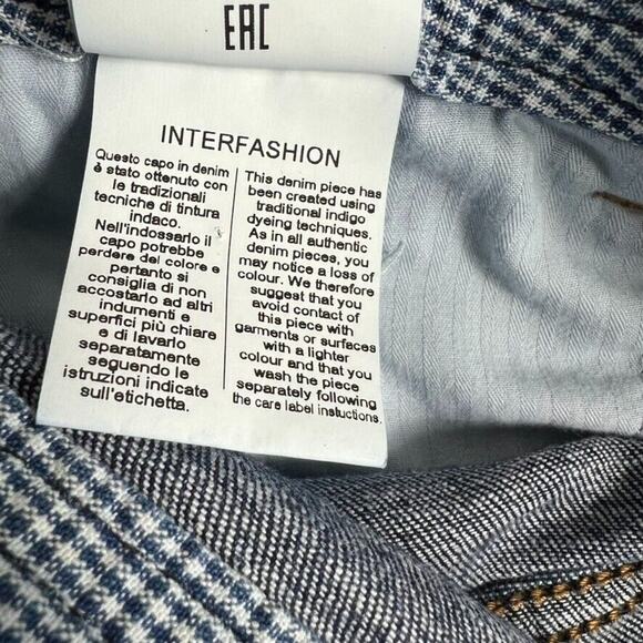 High Everyday Couture Shorts Womens 6 Distressed Interfashion Spa Rimini Italy - Picture 13 of 13